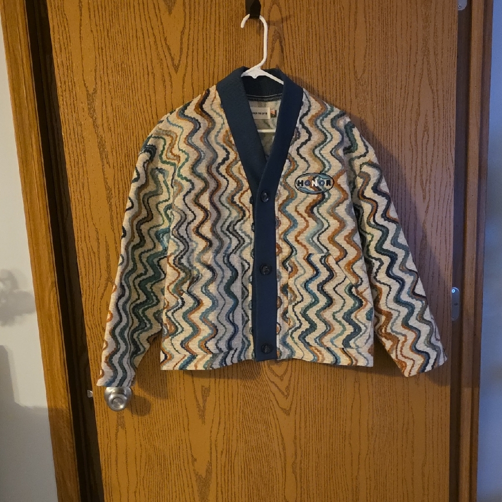 Multicolor Zigzag Blazer